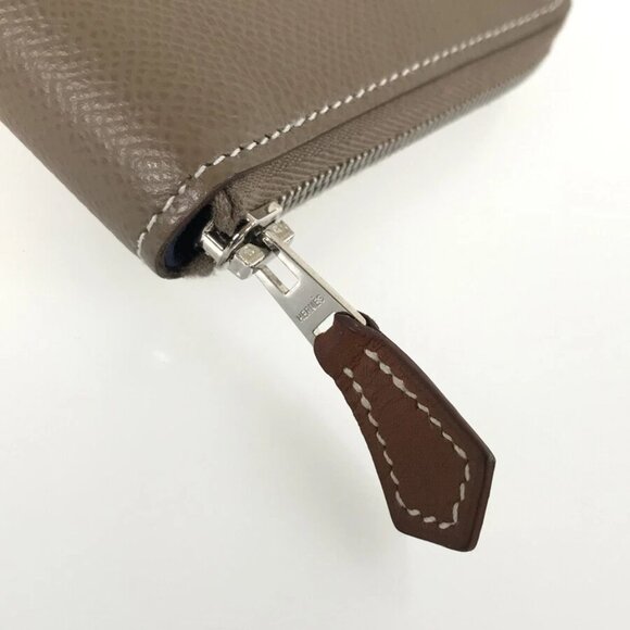 HERMES Azap Long Silkine Long wallet Round zipper - Picture 4 of 16